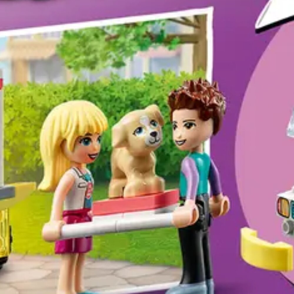 Lego Friends Pet Clinic Ambulance 41694 New In Box - Picture 9 of 15